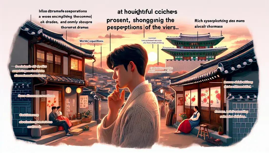 Comment les clichés influencent notre perception des doramas