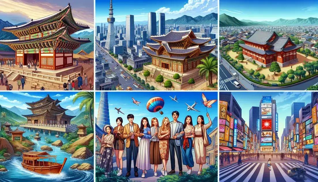 Les destinations emblématiques des doramas